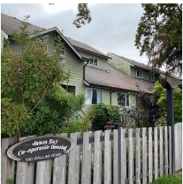 James Bay Co-operative Housing at 830 Dallas Road in James Bay